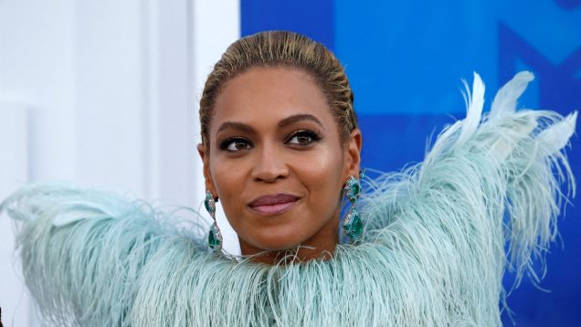 FILE PHOTO: Singer Beyonce arrives at the 2016 MTV Video Music Awards in New York