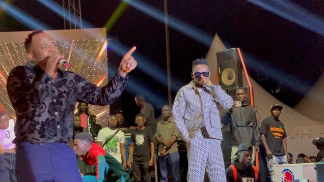 JOHN BLAQ Ft DAVID LUTALO LIVE ON STAGE PERFORMANCE 2022 AT HOTEL AFRICANA