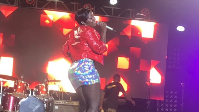 Lydia Jazmine provoked Rema Namakula on stage .