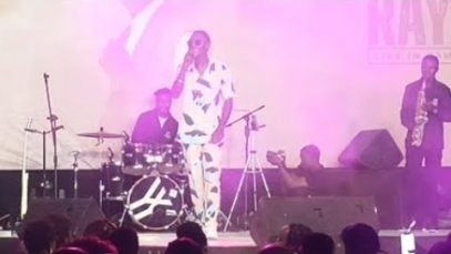 Ray G’s first performance at Imperial Royal Hotel.