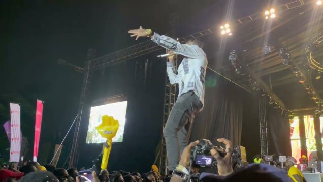 RICKMAN MANRICK PERFORMANCE AT GRAVITY OMUTUJJU CONCERT 2022