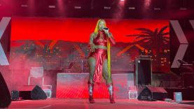 BEAUTIFUL WINNIE NWANGI PERFORMANCE AT BEENIE MAN SHOW