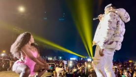 KAROLE KASITA SURPRISED EDDY KENZO WITH DANCE MOVES ALTHOUGH SHE IS PREGNANT.